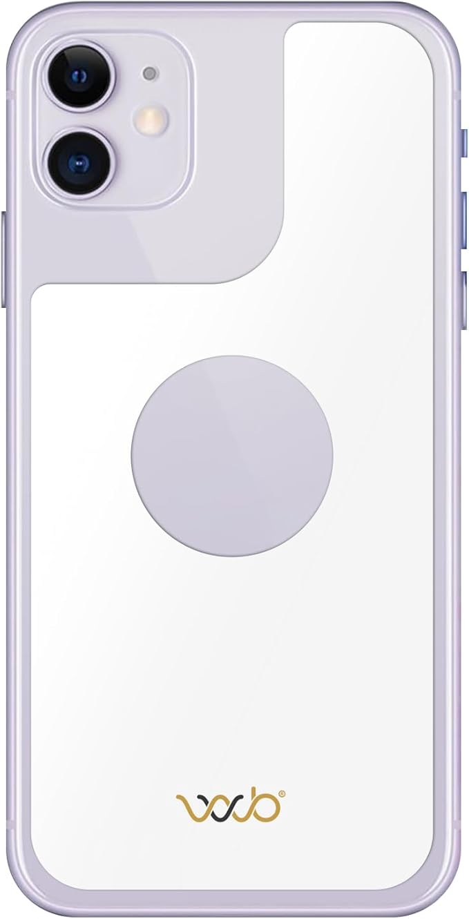 WAVEBLOCK EMF Blocker for Cell Phone - Made for iPhone 11 - The Only Patented, Real Scientifically Backed, Lab-Tested 5G-Shield Sticker to Protect You & Your Loved Ones - USA Made White