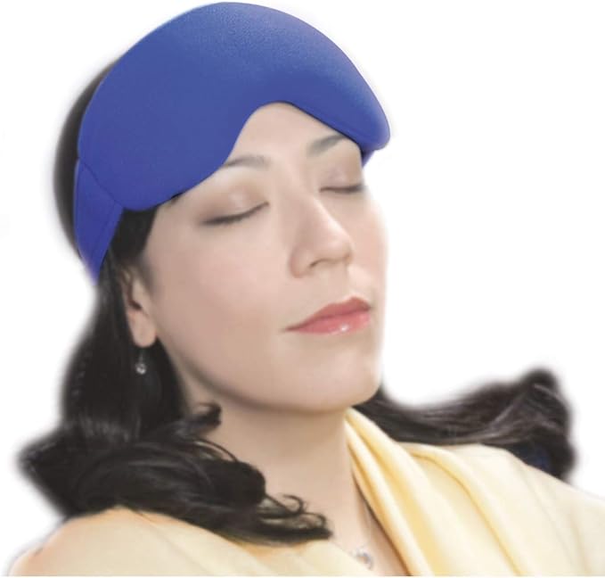 Bed Buddy Sinus Headache Relief Mask - Heated Eye Mask and Cold Eye Mask - Stye Eye Compress and Eye Heating Pad, For Headaches, and Migraine Relief, Blepharitis Treatment