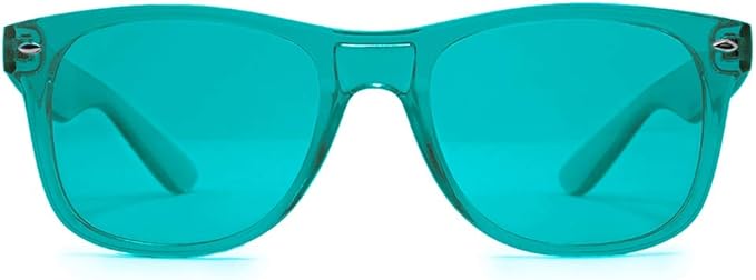 PURPLE CANYON Aqua Color Therapy Glasses for Chakra Healing, Chromotherapy, and Mood