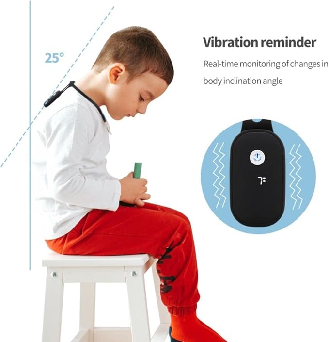 Smart Posture Corrector Trainer for Adults Kids Rechargeable Automatic Induction Posture Corrector Neck Hump Corrector for Women