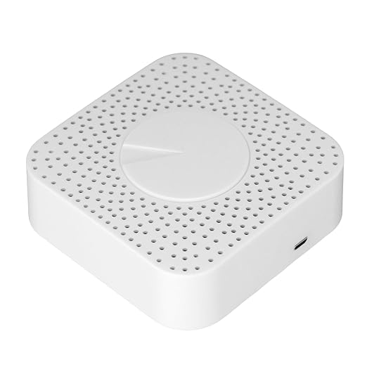 Smart Air Quality Tester | WiFi APP Control CO2 Detector | Monitors HCHO, VOCs, Temperature, Humidity & PM2.5 | Durable ABS Design | Ideal for Home & Office Use