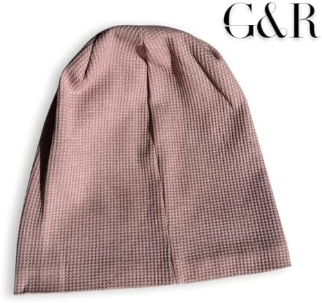 Gracie & Roo EMF Protection Mens/Womens Hat Beanie, Radiation and Wi-Fi Shield, 100% Silver Lining