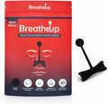 Next Generation Nasal Strips, Soft-Flex Material, Water Resistant, Drug-Free, 30 Count (Black Strips- Sport Edition)