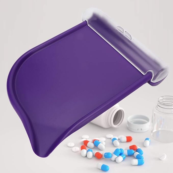 Ergonomic Pills Counting Tray, 8.27 X 6.3in Pharmacy Counting Tray, Pharmacists for Counting Pills Dispensing Pills Pharmacy Technicians