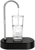 Desktop Water Dispenser for 5 Gallon Bottle, Automatic Countertop Water Dispenser, 6 Dispense Modes, USB Rechargeable, Universal Water Jug Pump for Home, Office, Kitchen, Camping