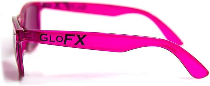 GloFX Magenta Color Therapy Glasses Chakra Glasses Relax Glasses