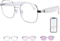 Al Smart Glasses for Women- Bluetooth Translation Glasses with 164 Languages, Color-Change Lens, Music & Call, IP54 Waterproof, Free App, Audio AI Translator Glasses for Meeting Cycling Travel Gaming