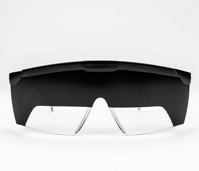 FOGGLES IFR Flight Training Glasses - Pilot Training & Simulating IMC, Sun Glare Protection, Adjustable Temples for Comfort, Blockalls, Hard Case