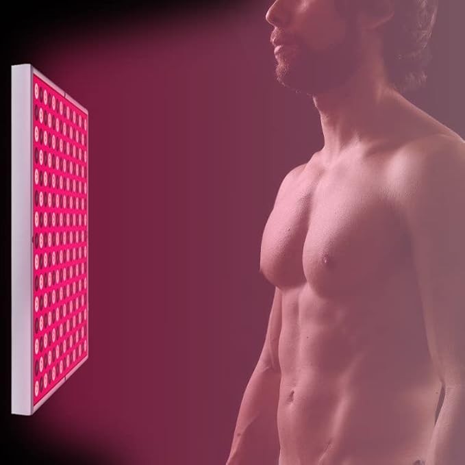 Red Light Therapy, Red Light Therapy for Body Face, Red Light Panel Near Infrared 850nm and Deep Red 660nm for Pain Relief and Skin Improved
