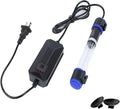 UV-C Aquarium Clean Light with Timer, Mini 3W 5W 7W 9W 11W Submersible Algae Clean Light Water Green Clean Fish Tank Water Clean Lamp for Sump Pond Filter Tank (7W Timer)