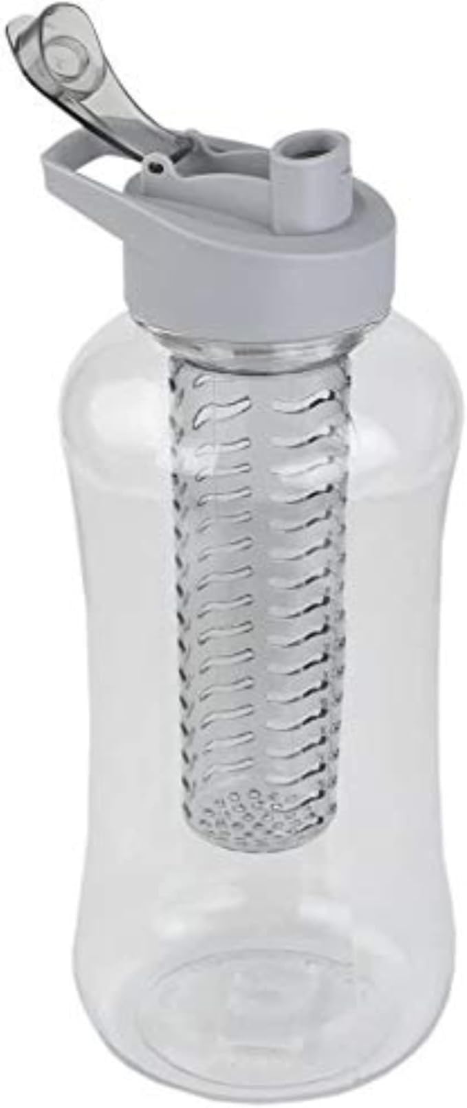 JOEY'Z Large (60 oz - Half Gallon) Fruit Infuser Water Bottle BPA Free for Travel, Workouts, Camping, Sports Bottle