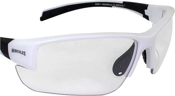 Global Vision Hercules 7 Safety Sunglasses Photochromic Auto-Darkening Clear to Smoke Lens ANSI Z87.1