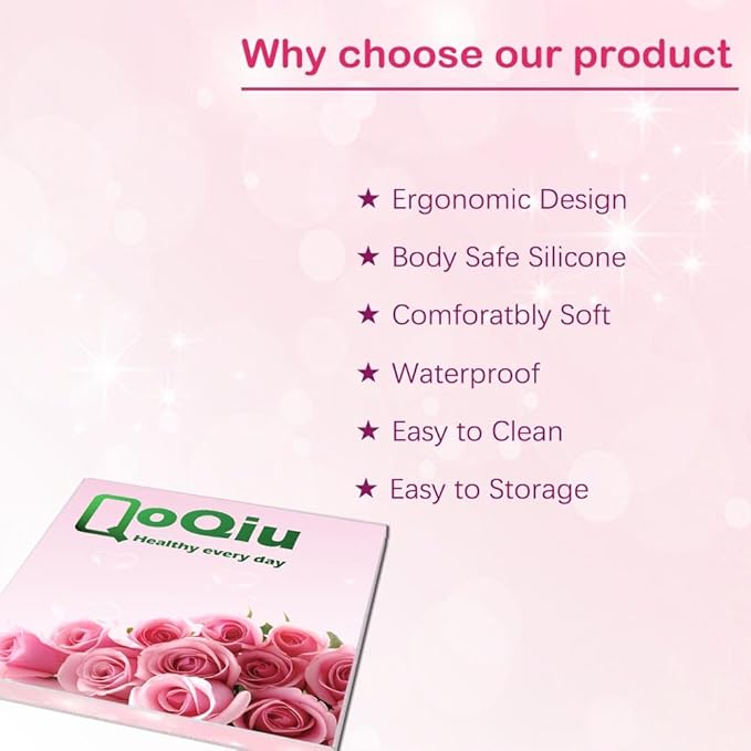 Silicone Dilators for Pelvic Floor for Women with Fine Scales, 5-Pack Pink with Storage Bag, Pelvic Wand Massager, Pelvic Floor Muscle Trainer, Pelvic Floor Strengthening Device