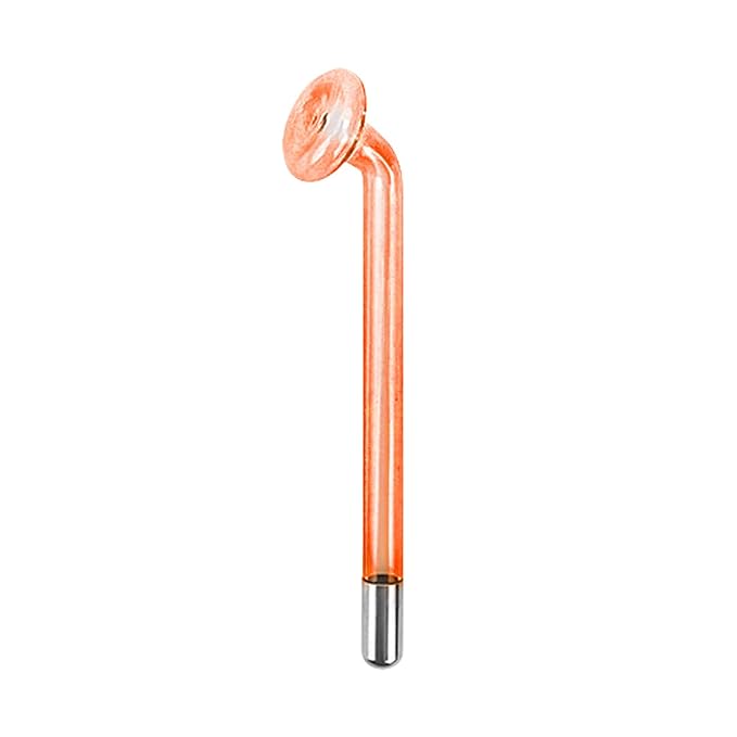 Spare Parts Mushroom for Handheld HIF Facial Hair Device Facial Care Orange Purple Blue Color Glass Tube Electrode Elitzia ETJX0066 (Orange)