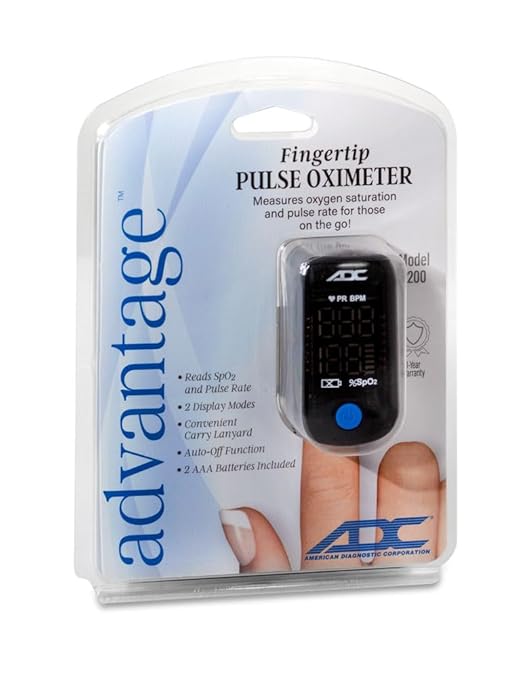 Advantage 2200 Fingertip Pulse Oximeter 1 Each 2200