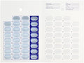 31 Day Cold Seal Pill Blister Cards – Monthly Disposable Medication Organizer for Caregivers, Summer Camps, Pharmacists, and Daily Pill Management (Pack of 10)