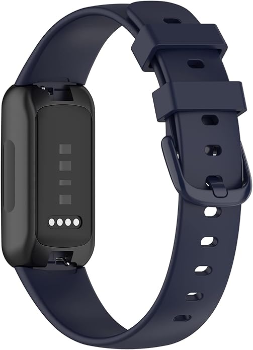 (4 Pack) Bands Straps Intended for Fitbit Inspire 3 Health & Fitness Tracker, Colorful Comfortable Flexible Silicone Band Rubber Strap Wristbands Sports Accessories for Inspire 3