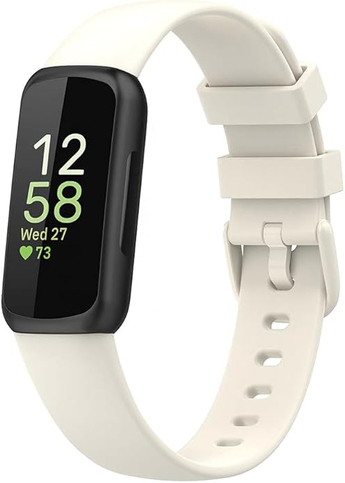 Honecumi Replacement Bands for Fitbit Inspire 3 - Silicone Sport Wristband Strap Bracelets for Women and Men - Colorful Accessories, S/L