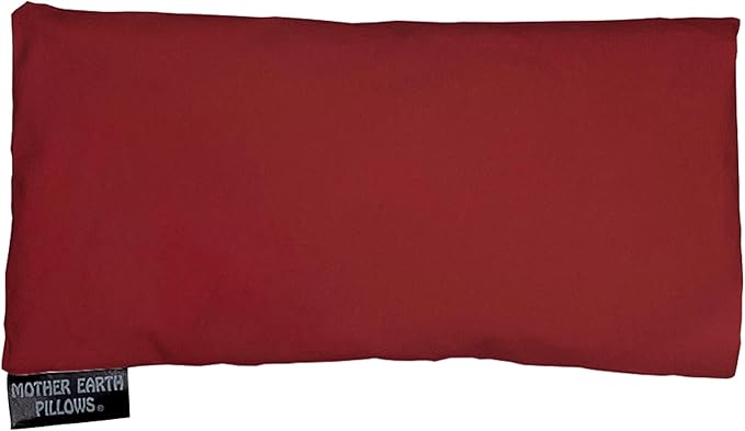 Mother Earth Pillows Therapeutic Eye Pillow (Wine - No Herbs Added)