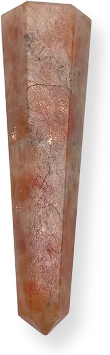 WholesaleGemShop 3 Inch Gemstones Obelisk Tower Jumbo Facet Aura Rock Crystal Natural Polished Earth Wand Spirit