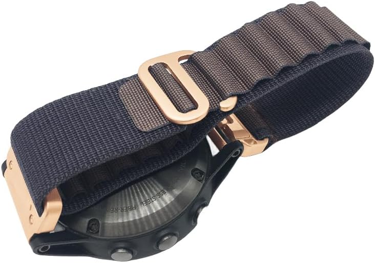 Custom Fit by Wrist Size, Small & Large Wrists, for Garmin Nylon Watch Band –– Compatible with QuickFit 20mm / 22mm / 26mm, Fenix 7, Instinct 2X, Forerunner, Epix, Tactix, MARQ, quatix, Approach