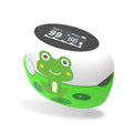 Cartoon Fingertip Pulse Oximeter, Rechargeable Blood Oxygen Saturation Monitor with OLED Display, 7 Seconds Spo2 & PR Results,Auto-Rotation Reading,Used for Aviation Sports - Great Kids Gift