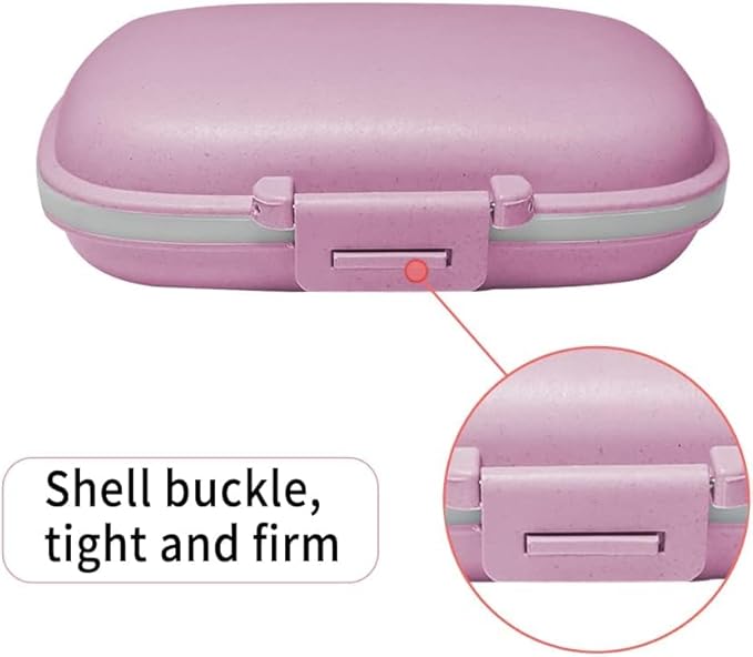 Personal Pill Organizers Pink, Rosado