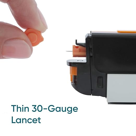 Dario Bundle: Smart Glucose Monitor Kit: Travel Case (Black), Glucometer, 125 Test Strips, 110 Lancets (USB-C Android Only)