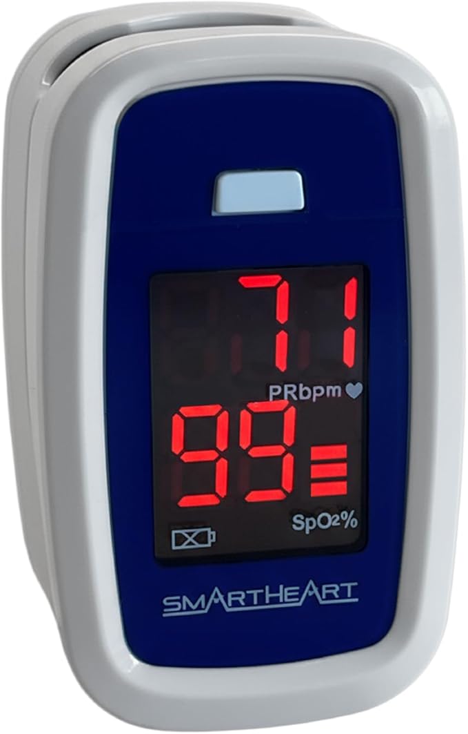 SmartHeart Fingertip Pulse Oximeter 1 Each 11-50K