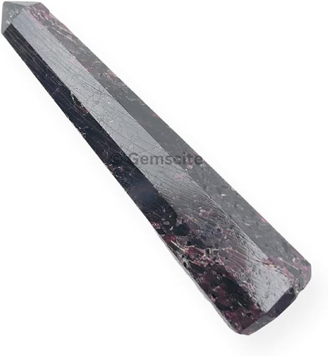 WholesaleGemShop 3 Inch Gemstones Obelisk Tower Jumbo Facet Aura Rock Crystal Natural Polished Earth Wand Spirit
