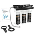 Wingsol Under Sink Alkaline Water Filter, 9-Layer Water Filter System Reduces Heavy Metals, Chlorine, Sediment, Improves pH and Taste, Remineralization, NSF Certified Sink Water Filter
