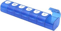 EZY DOSE Weekly (7-Day) Pill Case, Medicine Planner, Vitamin Organizer, X-Large Compartments, Easy Fill All Compartments at Once, Convenient and Easy to Use, Color May Vary, BPA Free