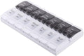 7 Day Pill Organizer 2 Times a Day - Weekly Medicine Dose Organizer Box, Vitamin Holder Case, Big Pill Container Box, 7 Day AM PM