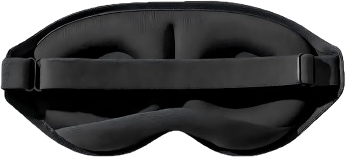 YA Ming 3D Eye Masks for Sleep with Nose Bridge,Sleep Mask for Sleeping, Adjustable Memory Foam Eye Mask for Travel, Sleeping Mask for Airplane Flight Essentials Gadgets