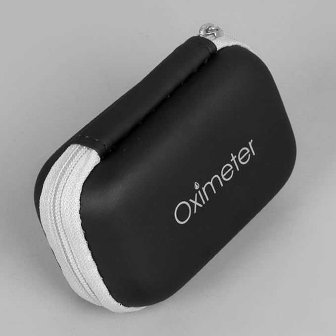 EVA Empty for ase for Fingertip Pulse Oximeter Blood Oxygen Saturation Monitor,Travel Easy arrying Hard Storage for a Cloth