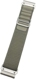 Custom Fit by Wrist Size, Small & Large Wrists, for Garmin Nylon Watch Band –– Compatible with QuickFit 20mm / 22mm / 26mm, Fenix 7, Instinct 2X, Forerunner, Epix, Tactix, MARQ, quatix, Approach