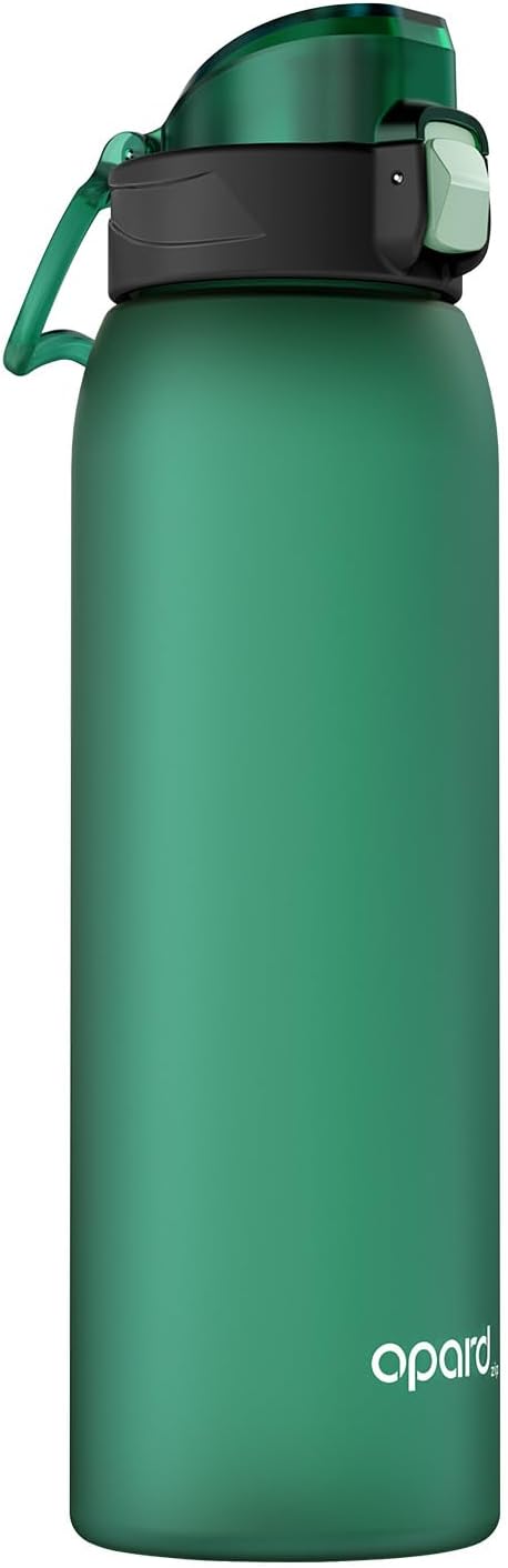 Opard 30oz/32oz Sports Water Bottle with Leak Proof Flip Top Lid BPA Free Tritan Reusable Plastic for Gym and Outdoor, Travel Water Bottle