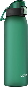 Opard 30oz/32oz Sports Water Bottle with Leak Proof Flip Top Lid BPA Free Tritan Reusable Plastic for Gym and Outdoor, Travel Water Bottle