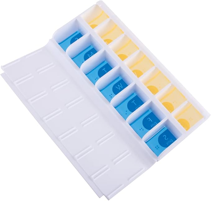 Ezy Dose® Easy Fill Weekly AM/PM Pill Organizer