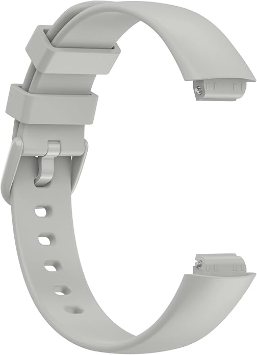 Sporty Wristbands Compatible with Fitbit Inspire 3 Health Tracker Replacement Accessories Soft Silicone Watch Bands for Inspire3 Fitness Tracker S/L