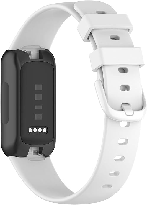 (4 Pack) Bands Straps Intended for Fitbit Inspire 3 Health & Fitness Tracker, Colorful Comfortable Flexible Silicone Band Rubber Strap Wristbands Sports Accessories for Inspire 3