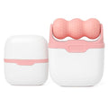 Ice Roller for Face Women 2 in 1 Face & Eye Cooling Massage Roller for Puffiness, Skin Tightening & Migraine Relief – Reusable, Portable Tool (Pink)