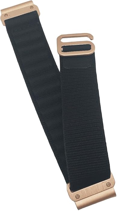 Custom Fit by Wrist Size, Small & Large Wrists, for Garmin Nylon Watch Band –– Compatible with QuickFit 20mm / 22mm / 26mm, Fenix 7, Instinct 2X, Forerunner, Epix, Tactix, MARQ, quatix, Approach