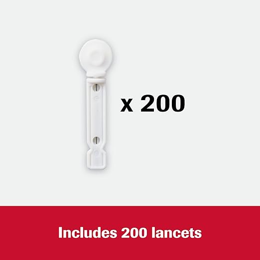 Accu-Chek Softclix Diabetes Lancets for Diabetic Blood Glucose Testing (2 Packs of 100) (Packaging May Vary)