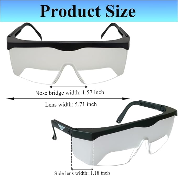 IFR Foggles for Aviation - Pilot Training Glasses with Adjustable Strap and Light Gun Signals Card - View Limiting Device for Instrument Flight