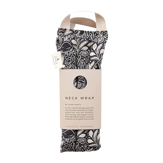 Slow North Hot & Cold Neck Shoulder Wrap: Natural Relief from Shoulder and Neck Ache, Menstrual Cramps Relief, and Stress Reduction