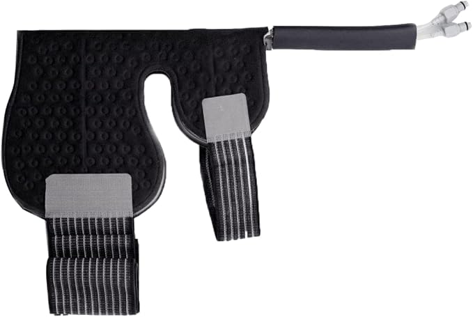 Cold Water Therapy Shoulder Pad for Cryotherapy Unit - Pad Only for Circulating Ice Machine for Surgery, Rotator Cuff [Color: Black]