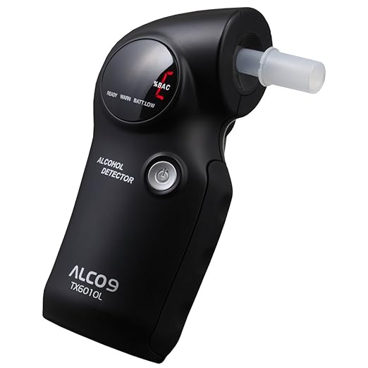 [Know Your Limit] ALCO9 TX6010L Professional Breathalyzer | Highly accurate portable breath alcohol tester