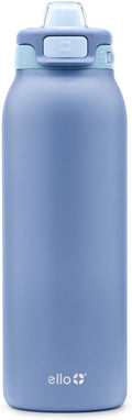 Ello Pop & Fill Insulated Stainless Steel Water Bottle with Quick Fill Lid, Leakproof Locking, Sip or Chug Spout, BPA-Free, Double Wall Vacuum Insulated for Sports, Travel & School- 22oz / 32oz / 40oz