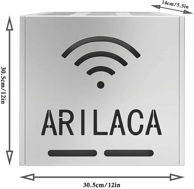 Large WiFi Router Cover Shielding E m f Blocker for WiFi Router Box E m f Faraday Cage E M f Blocker for Home E m f Shield Large Faraday Bags EMP Proof Blocks 5G About 90% E m f Protection